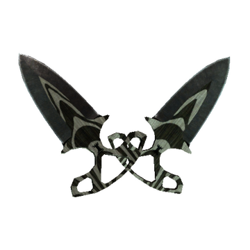 暗影双匕（★） | 黑色层压板 (战痕累累)